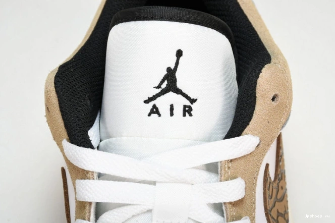 1 Jordan Low  SE Brown DZ4130-201 Elephant 0309